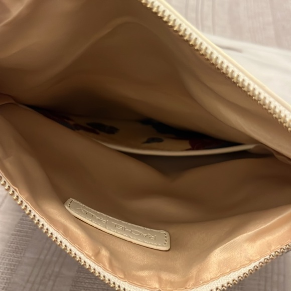 Rachel Pally Clutch Floral print and cream leather NWOT - Picture 5 of 6